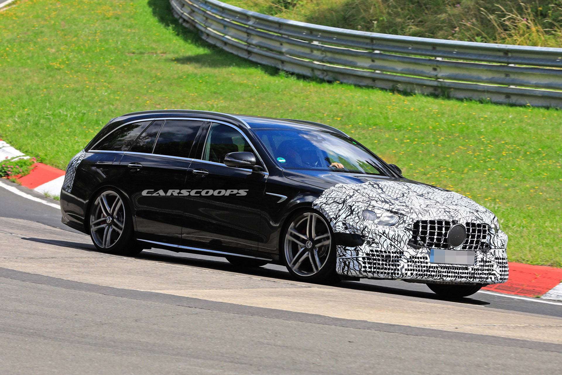 2020 Mercedes-AMG E63 Estate Straps On Production Front End In Time For Track Tests