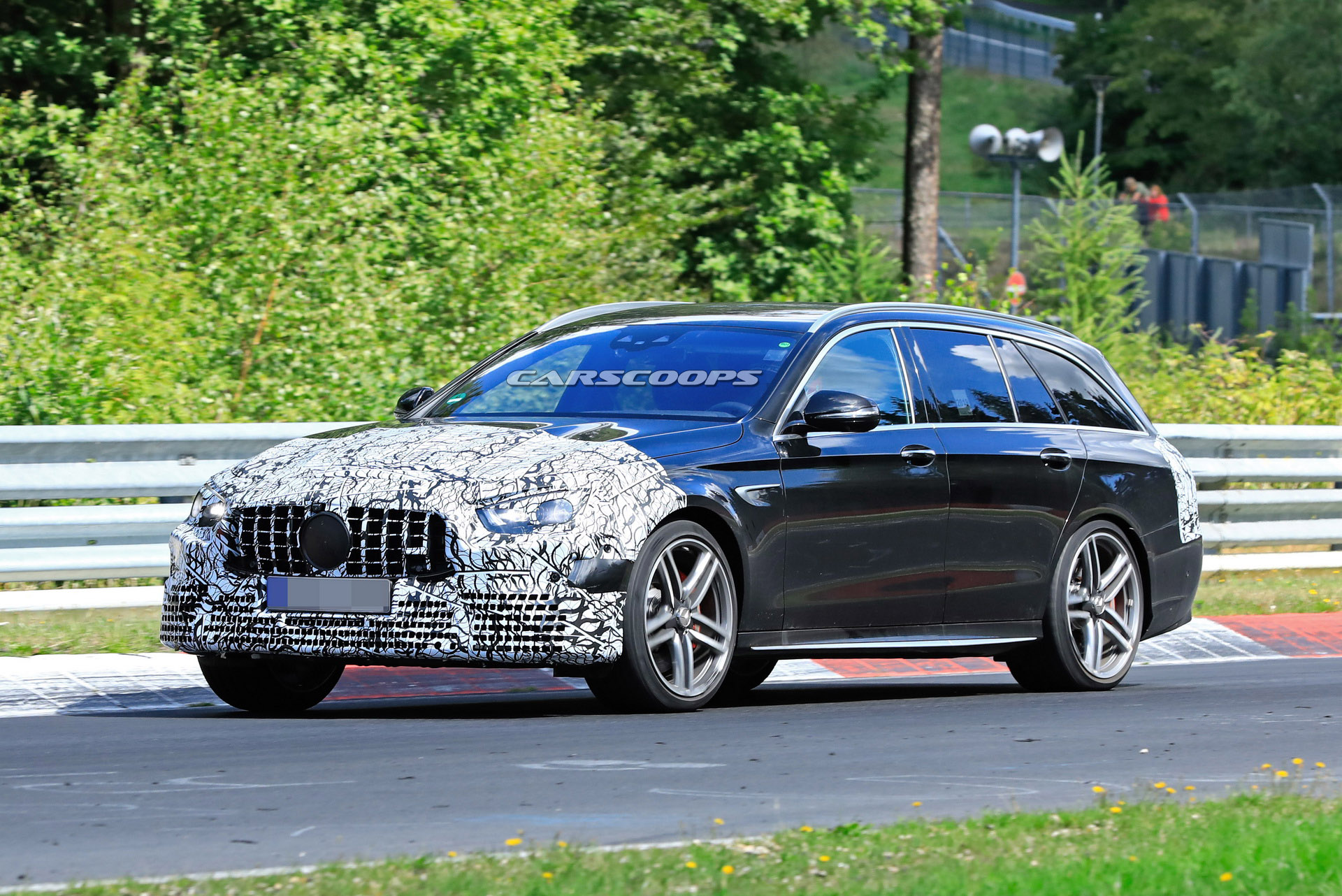 2020 Mercedes-AMG E63 Estate Straps On Production Front End In Time For Track Tests
