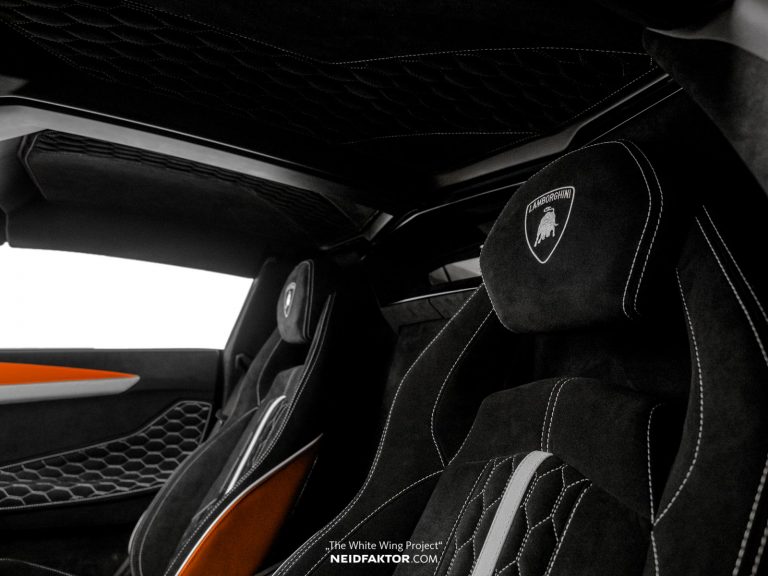 Lamborghini Aventador Cabin Made Even More Special With $40K Custom Trim
