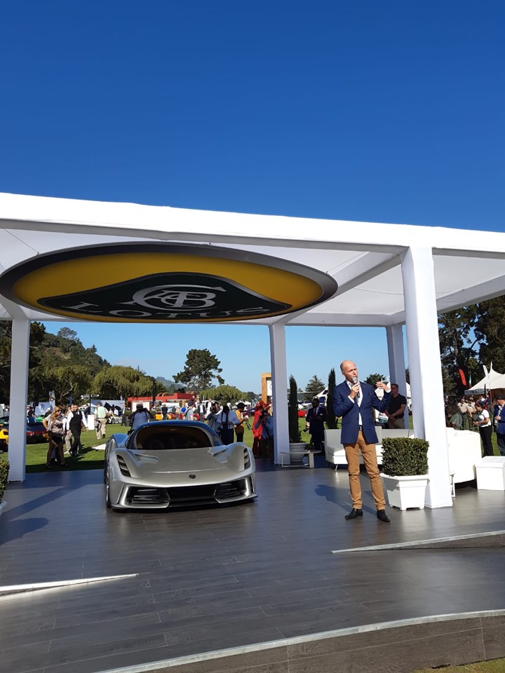 Lotus Evija Sets Hearts Racing During Pebble Beach Debut