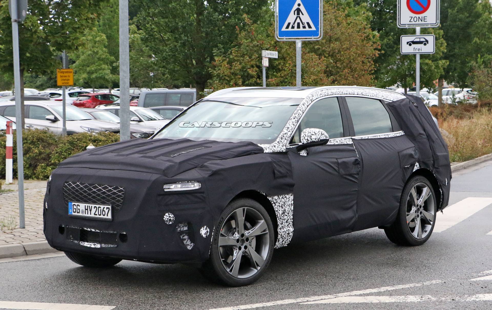 2020 Genesis GV80 Reveals Concept-Inspired Lights, Proportions