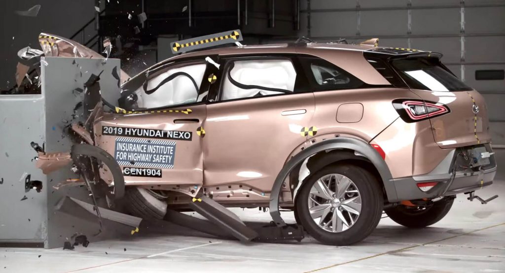  Hyundai Nexo Is The First Fuel Cell Vehicle Tested By The IIHS, Gets Top Score