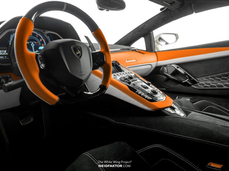 Lamborghini Aventador Cabin Made Even More Special With $40K Custom Trim
