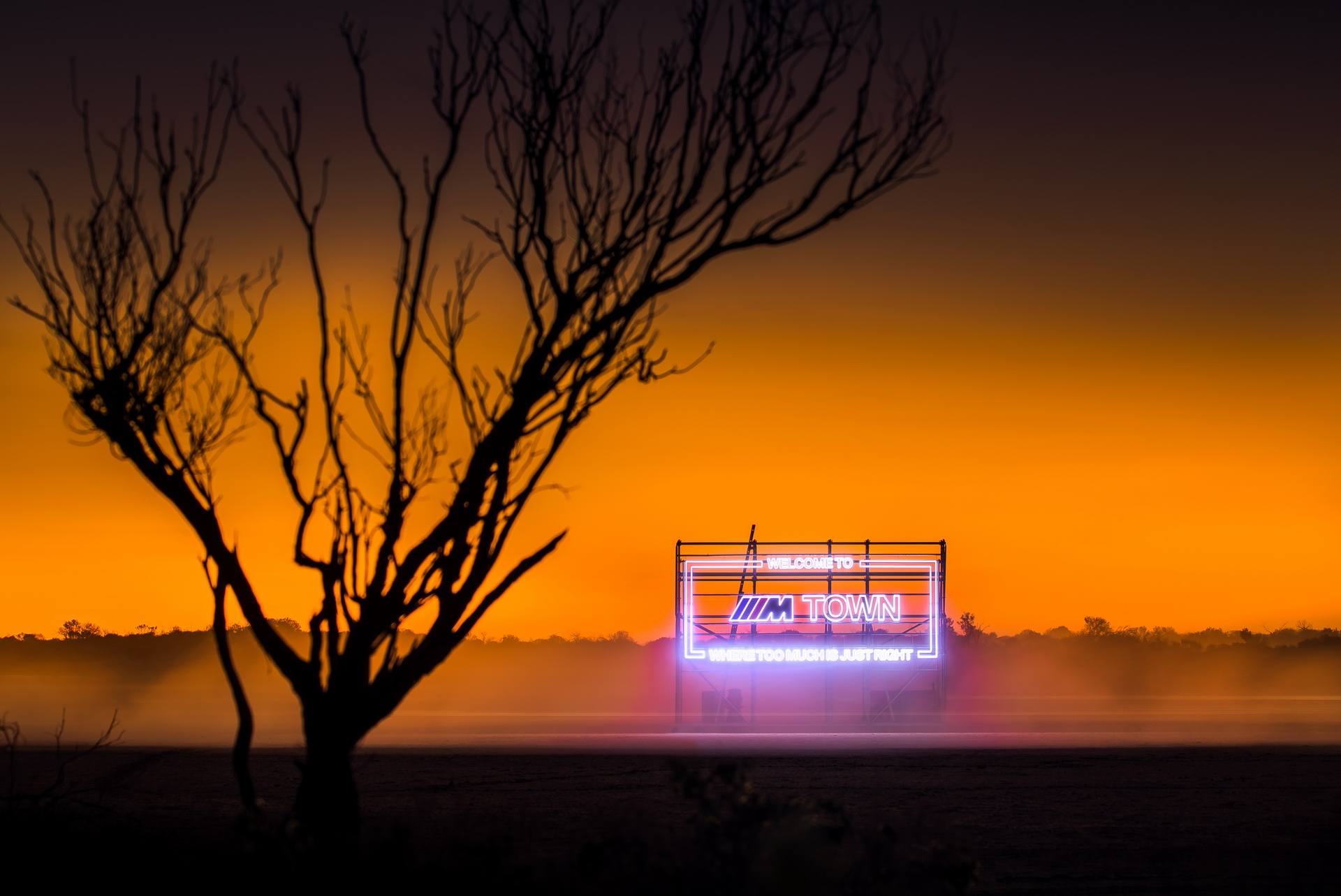 BMW M Town Facility Touches Down In Australian Outback