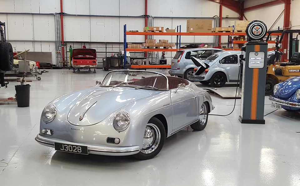 Old Ferraris, Jags And Porsches Have Their Engines Swapped For Electric Powertrains