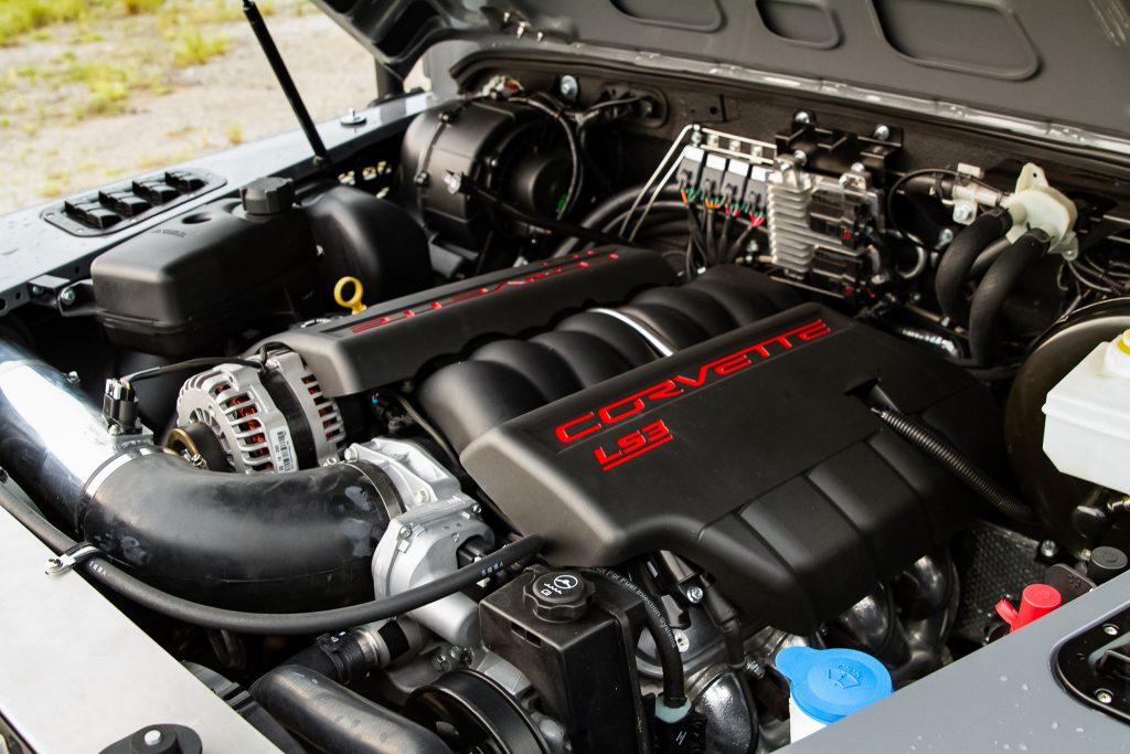 Land Rover Defender “Project Ghost” Has Numerous Mods, 430 HP LS3 V8