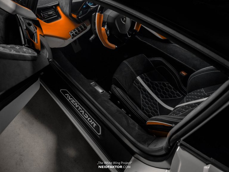 Lamborghini Aventador Cabin Made Even More Special With $40K Custom Trim