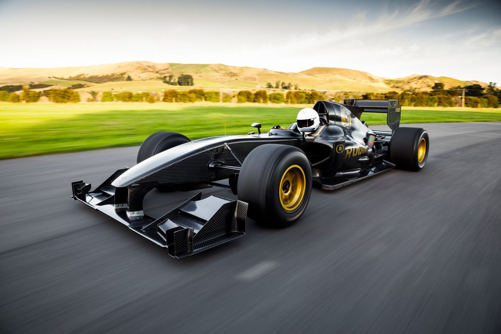 Rodin FZED Is A Kiwi Single-Seater Based On A Lotus F1-Spec Racer