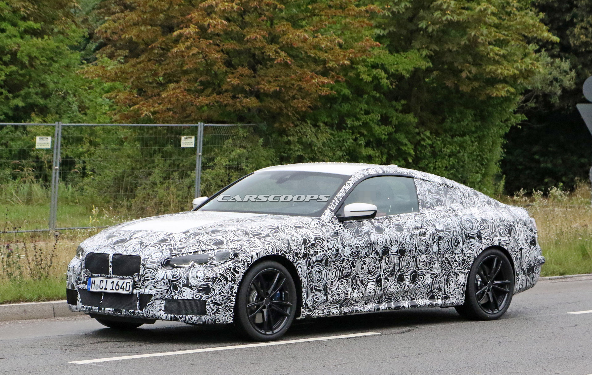 2020 BMW 4-Series Coupe Steps Off Transport Truck And Onto The Road