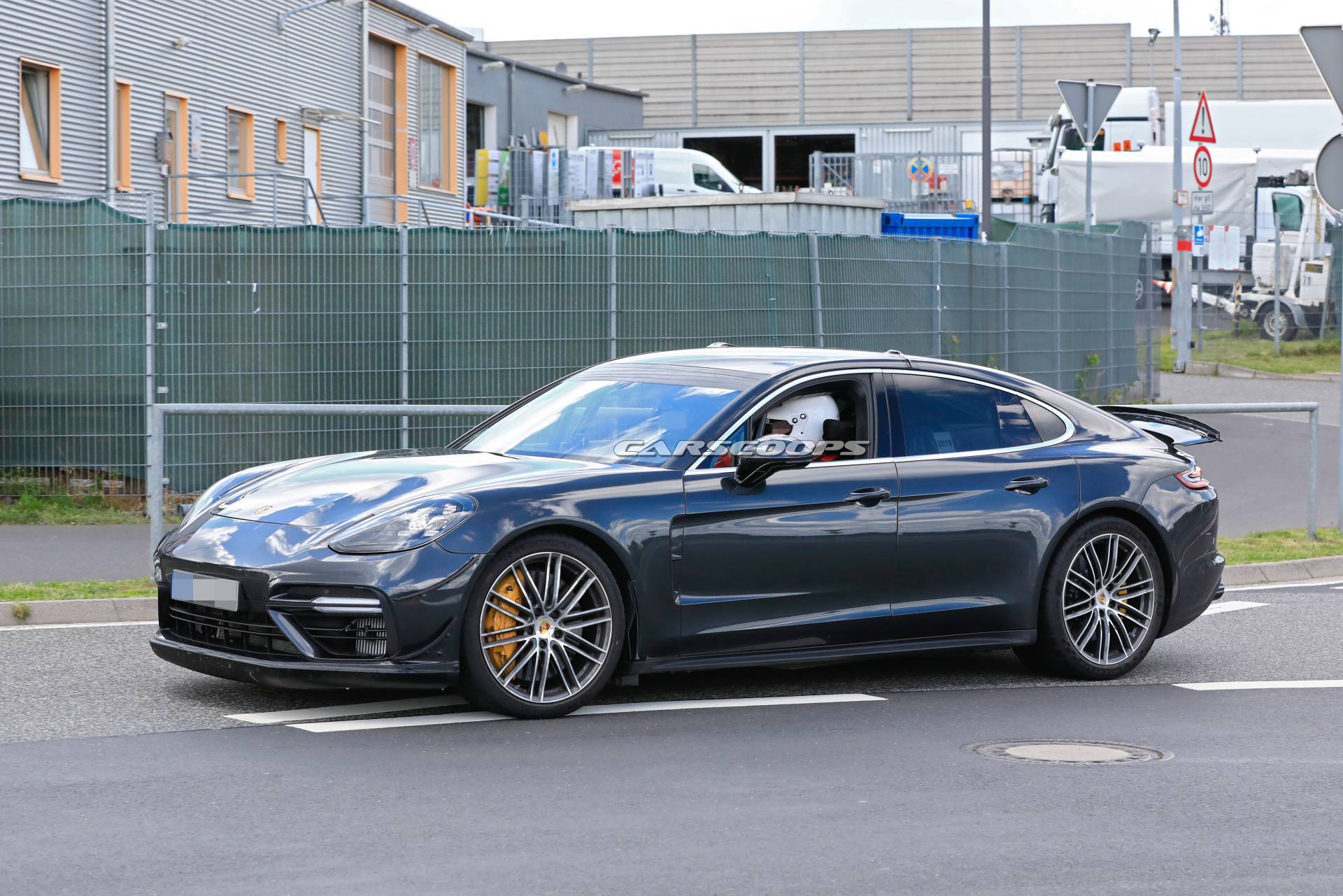 Mystery Porsche Panamera Turbo Prototype Looks Extreme, Could Pack 820 HP