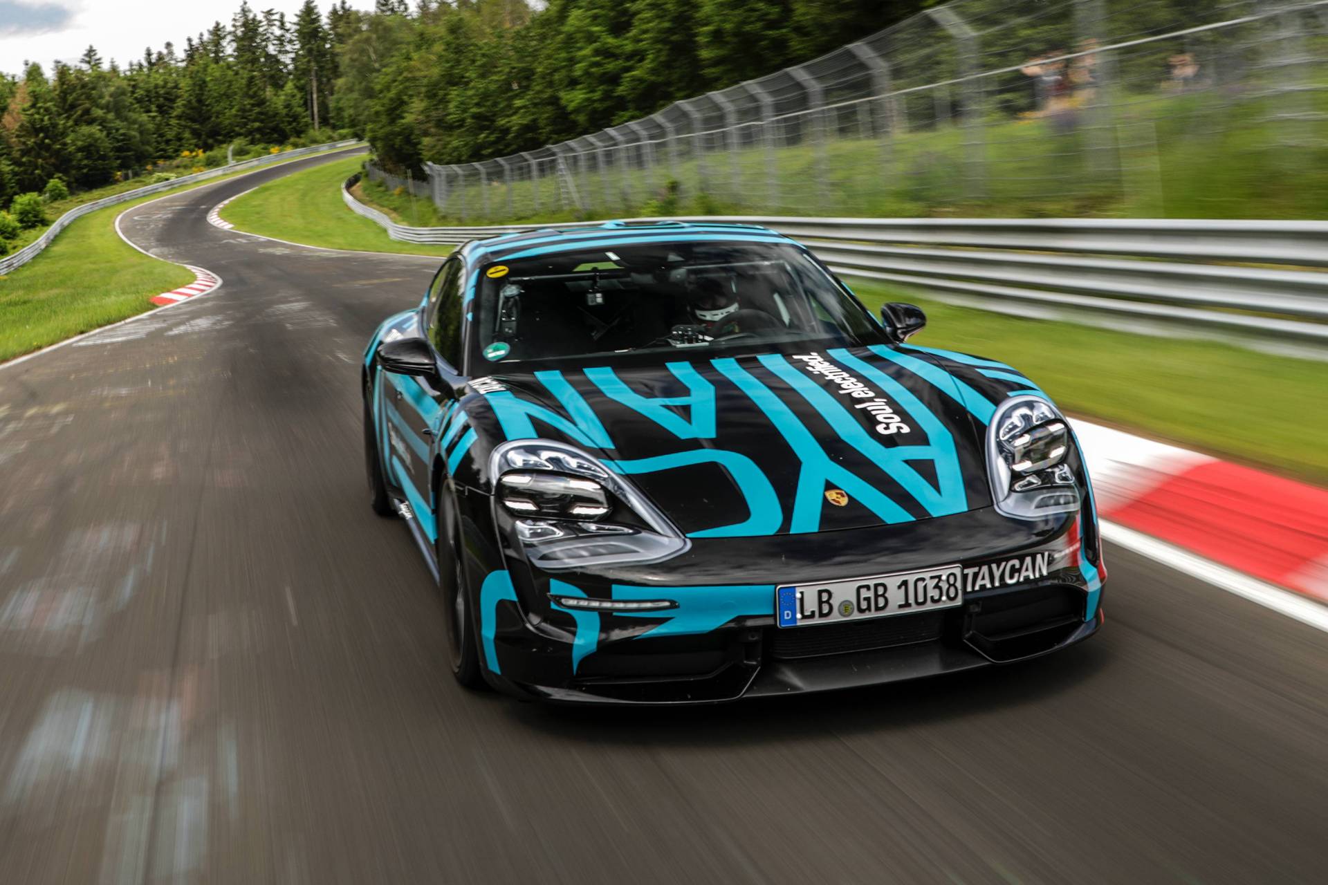 Porsche Taycan Quickest EV Of Its Kind On The Nordschleife With 7:42 Lap