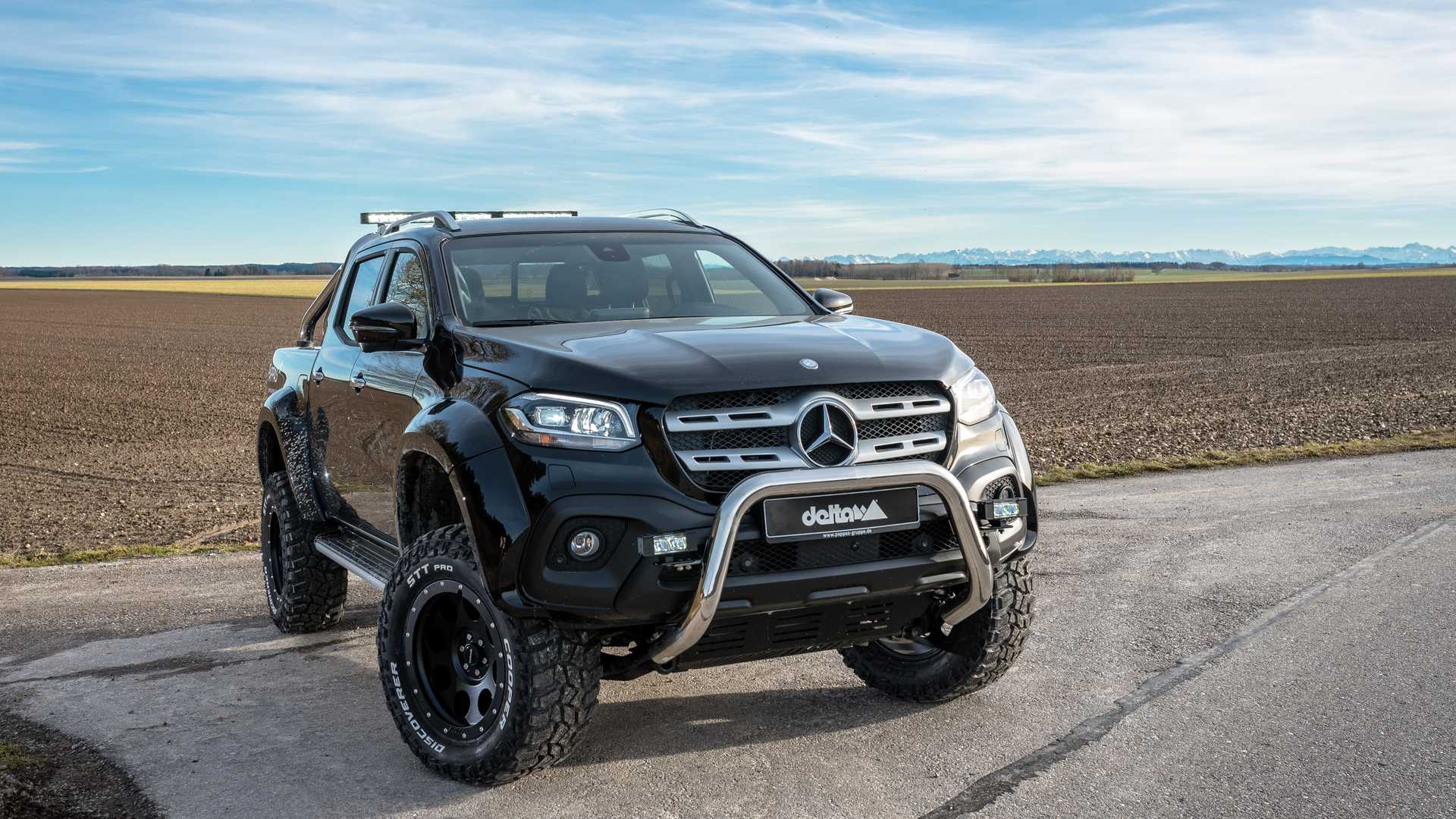 Delta 4×4 Creates An Insane Mercedes X-Class Off-Roader