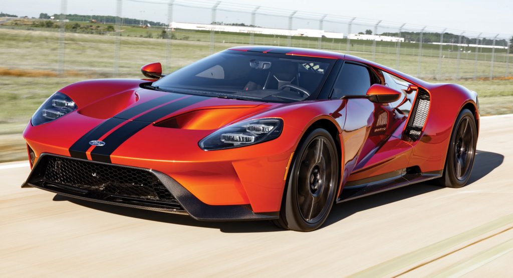  Orange 2017 Ford GT With 400 Miles May Fetch Up To $1.5 Million!