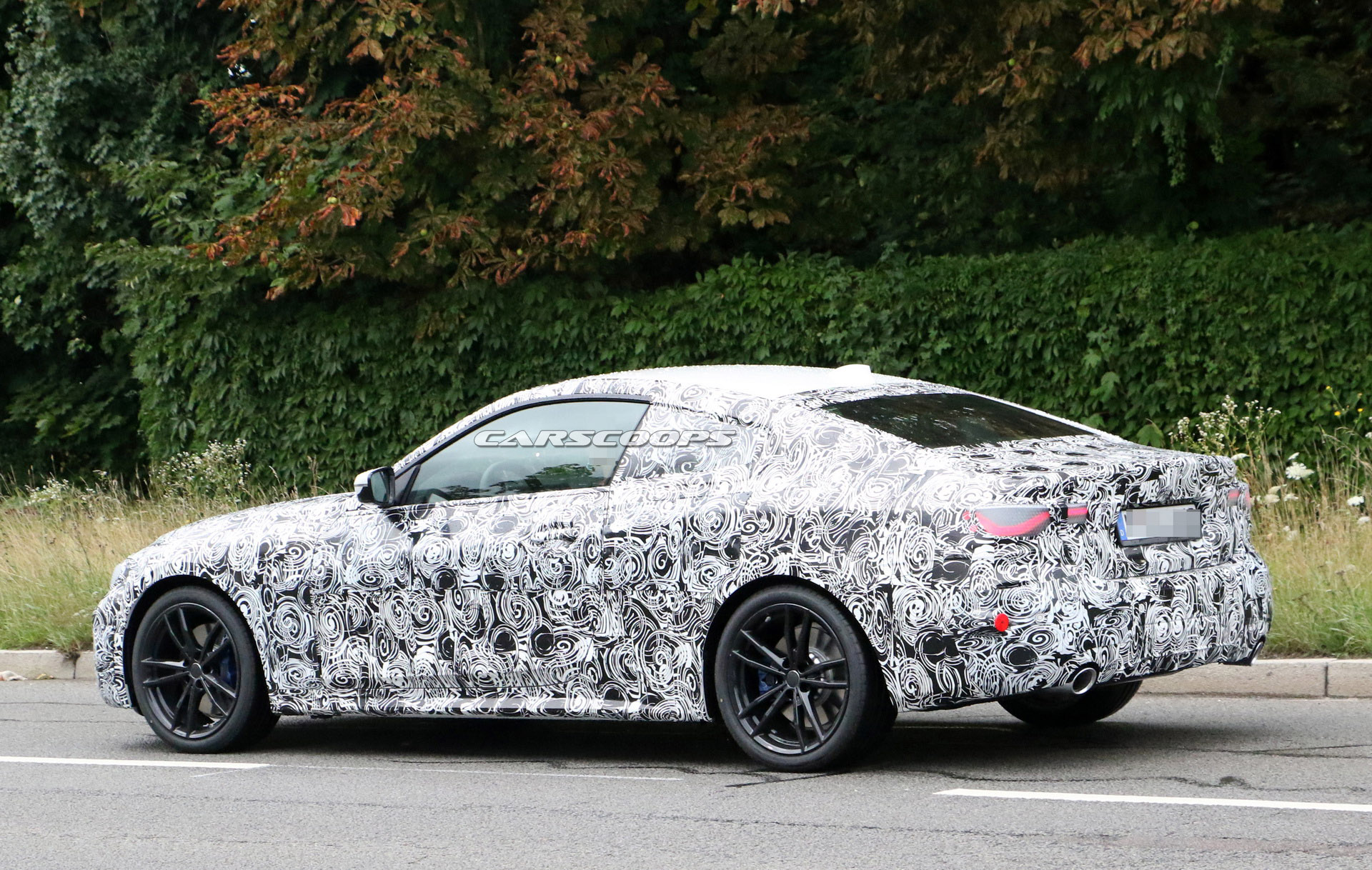 2020 BMW 4-Series Coupe Steps Off Transport Truck And Onto The Road