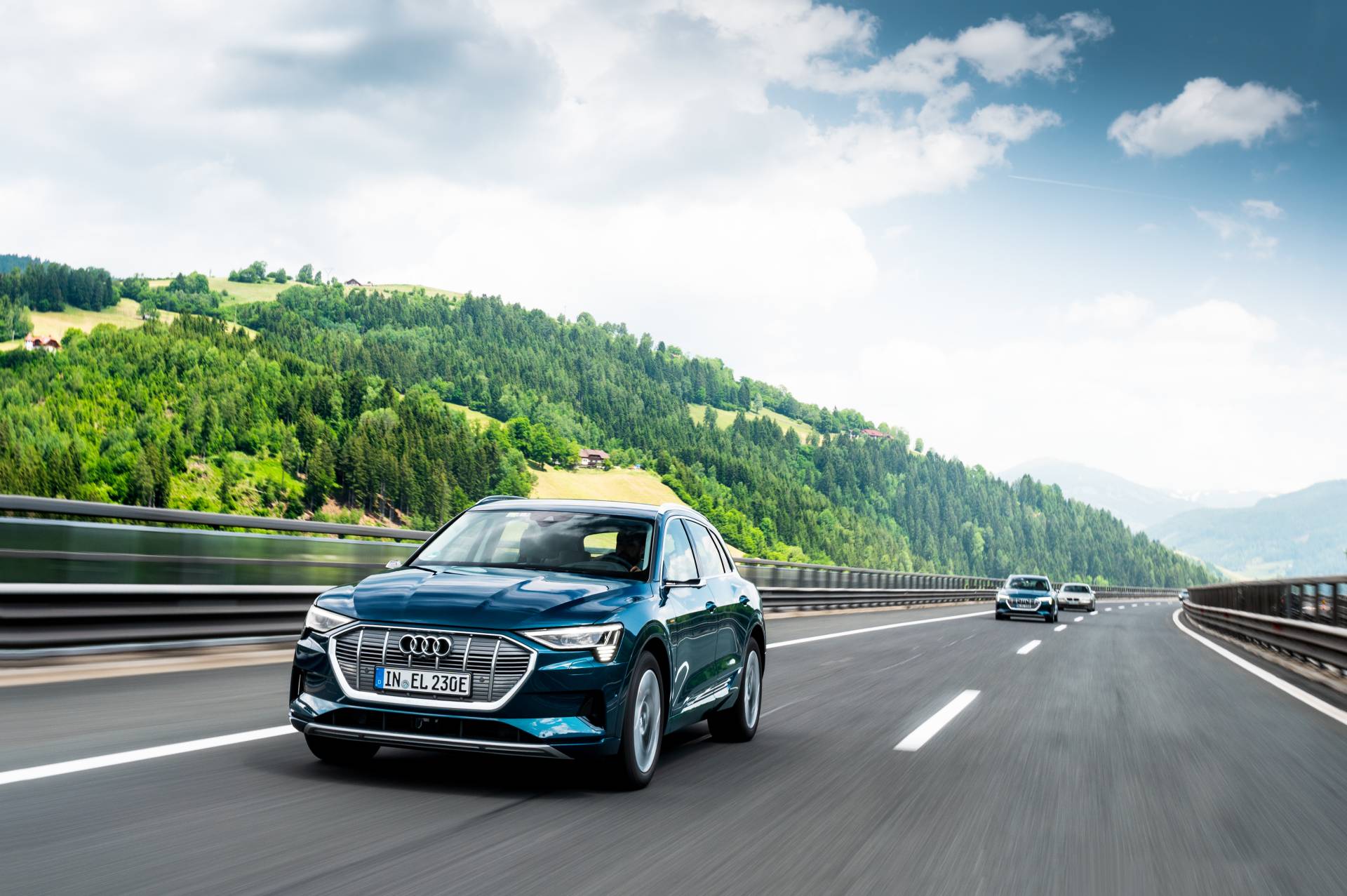 Audi E-Tron Fleet Crosses 10 Countries, Does 1,600 Km In 24 Hours