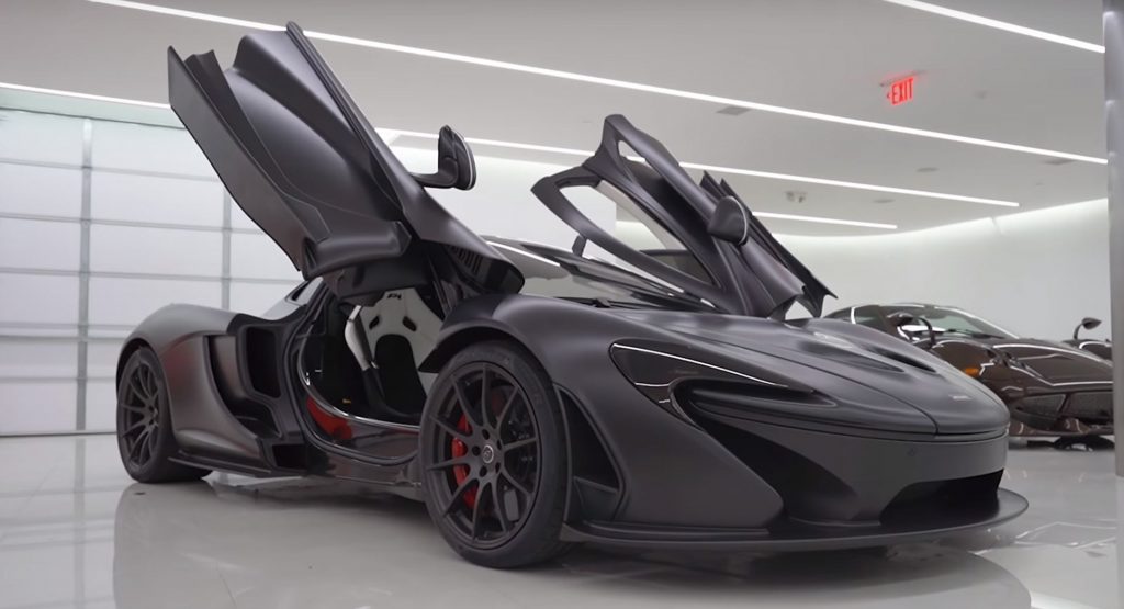 Matte Carbon Mclaren P1 Makes Stealth Bombers Look Puny In