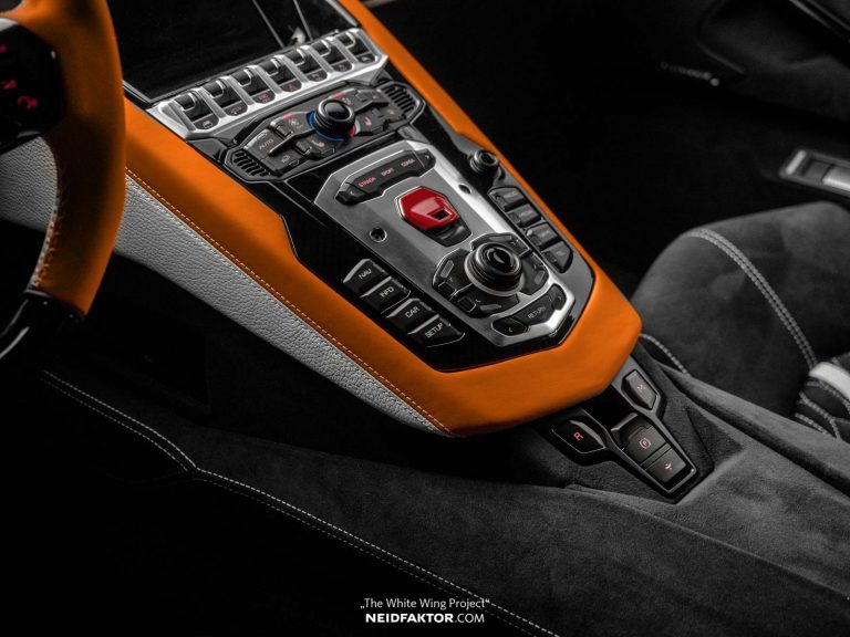Lamborghini Aventador Cabin Made Even More Special With $40K Custom Trim