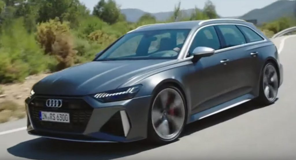  Enjoy Four Minutes Of The 2020 Audi RS6’s Twin-Turbo V8