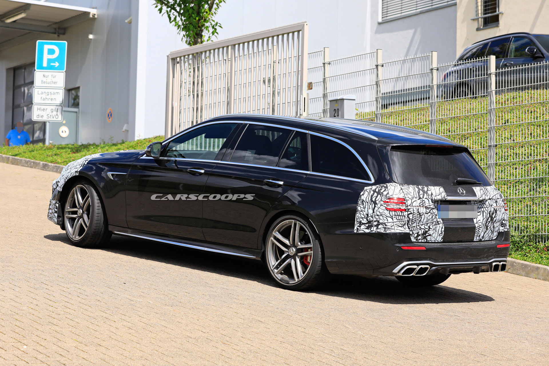 2020 Mercedes-AMG E63 Estate Straps On Production Front End In Time For Track Tests