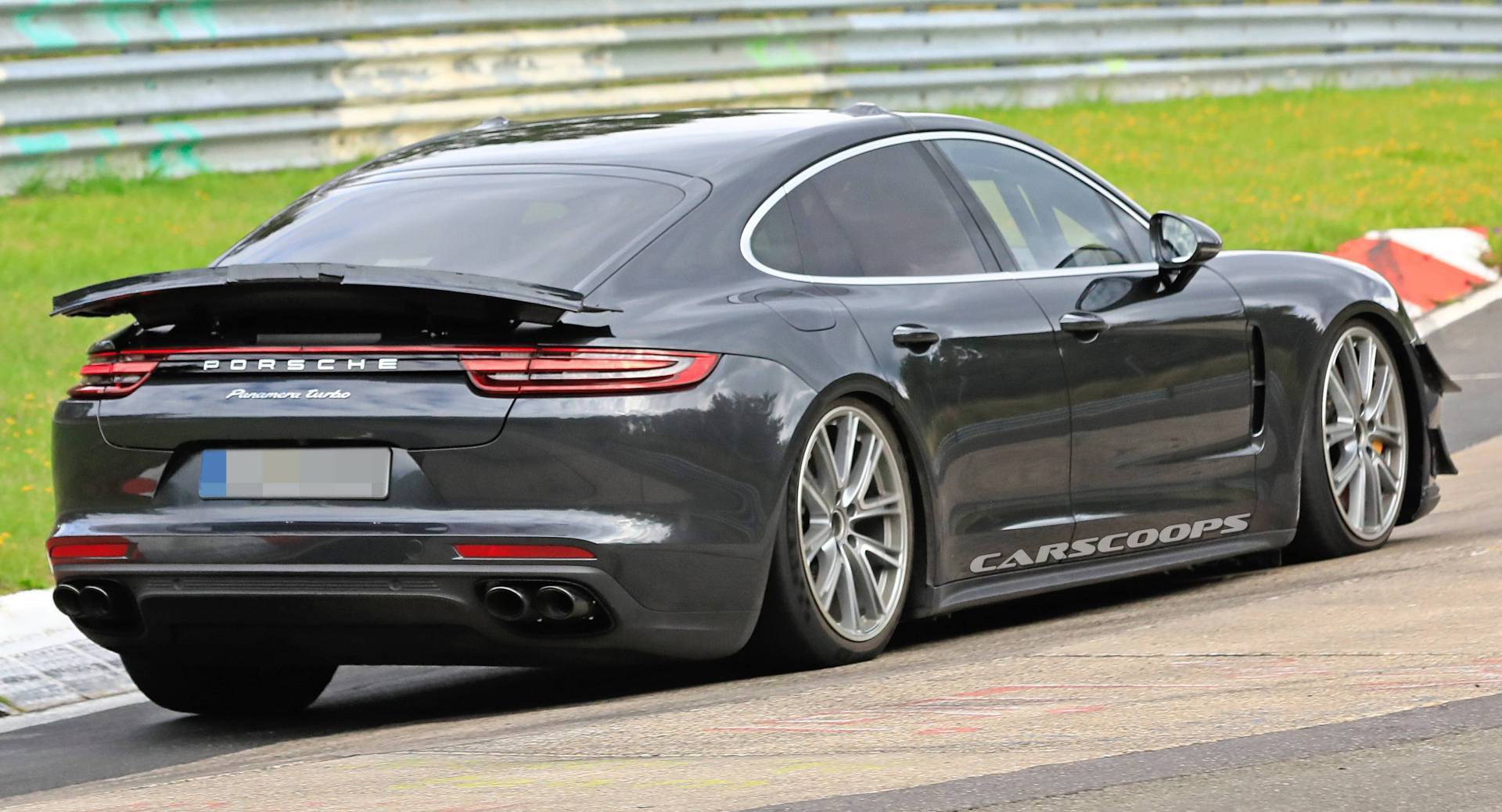 Mystery Porsche Panamera Turbo Prototype Looks Extreme