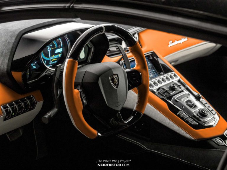 Lamborghini Aventador Cabin Made Even More Special With $40K Custom Trim