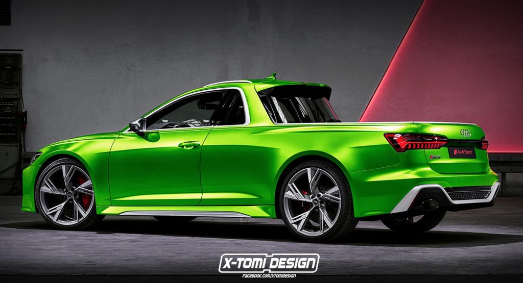 An Audi RS6 Pickup Would Be The Ultimate Business Up Front, Party At The Back Ute