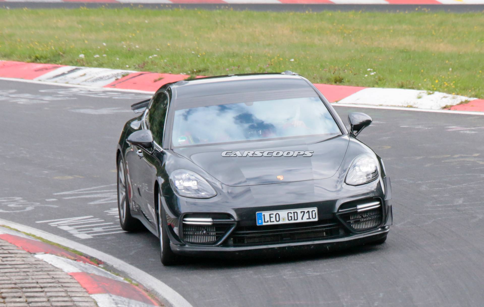Mystery Porsche Panamera Turbo Prototype Looks Extreme, Could Pack 820 HP