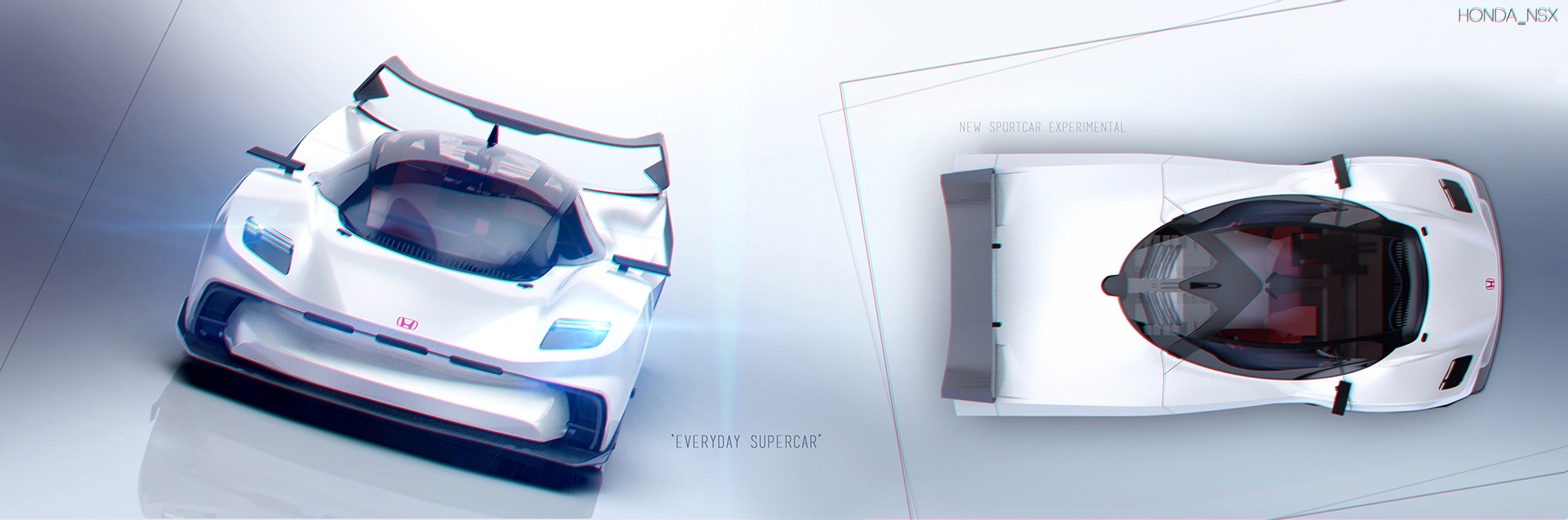 Honda NSX Concept Takes The Original Into The 21st Century