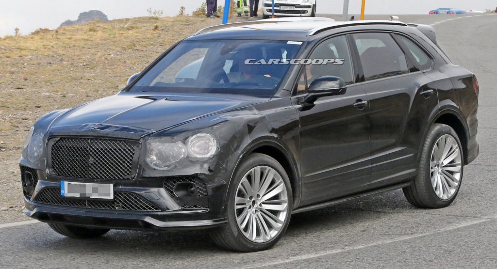  Bentley Bentayga Going Under The Knife, Facelifted Model Should Echo The New Flying Spur