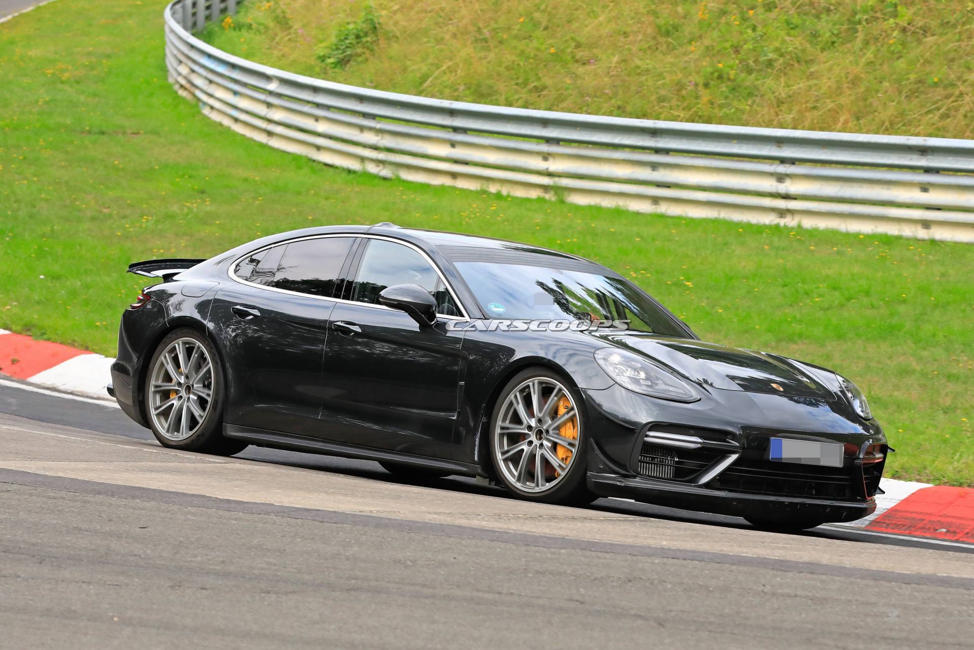 Mystery Porsche Panamera Turbo Prototype Looks Extreme, Could Pack 820 HP