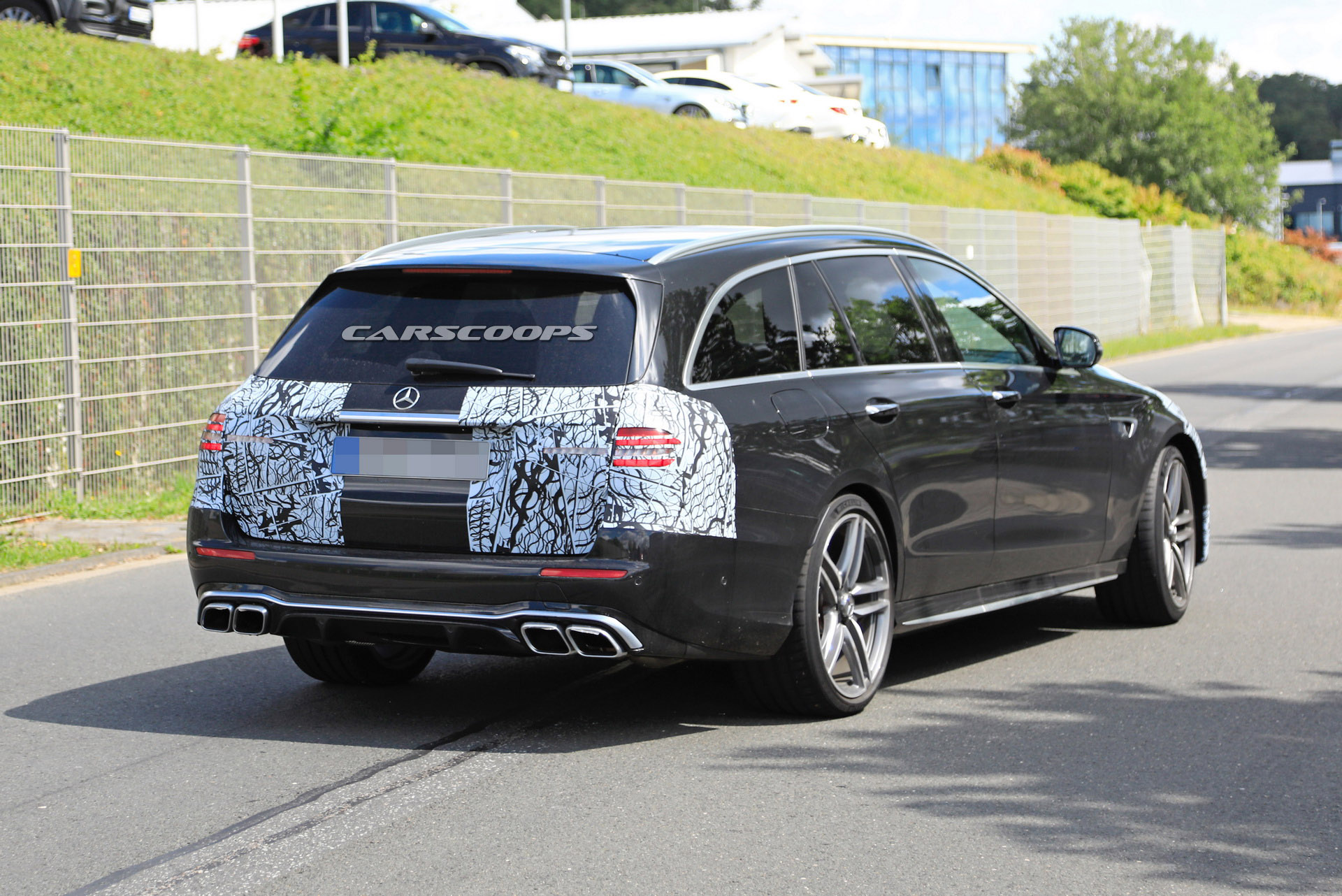 2020 Mercedes-AMG E63 Estate Straps On Production Front End In Time For Track Tests
