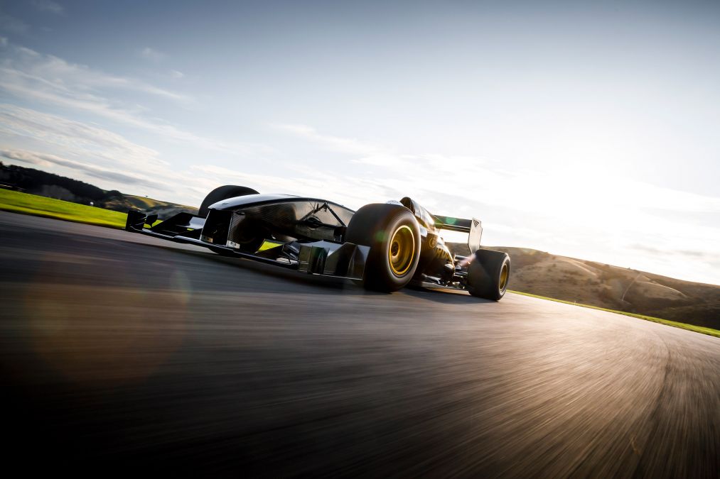 Rodin FZED Is A Kiwi Single-Seater Based On A Lotus F1-Spec Racer