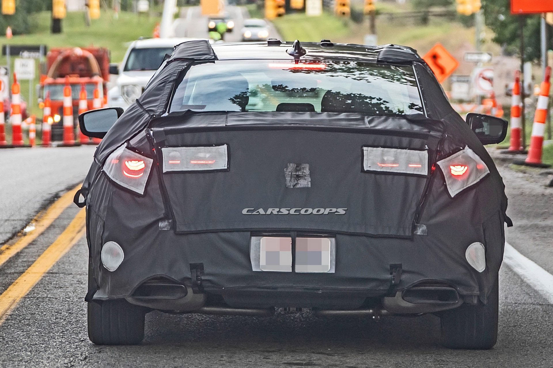 2021 Acura TLX Prototype Takes After Stunning Type S Concept