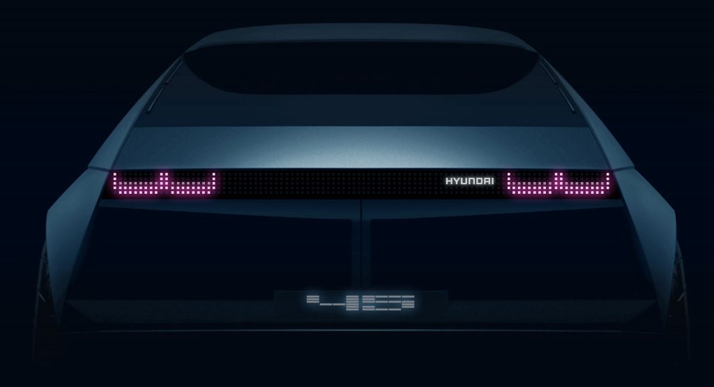  Hyundai 45 EV Concept Teased Ahead Of Frankfurt