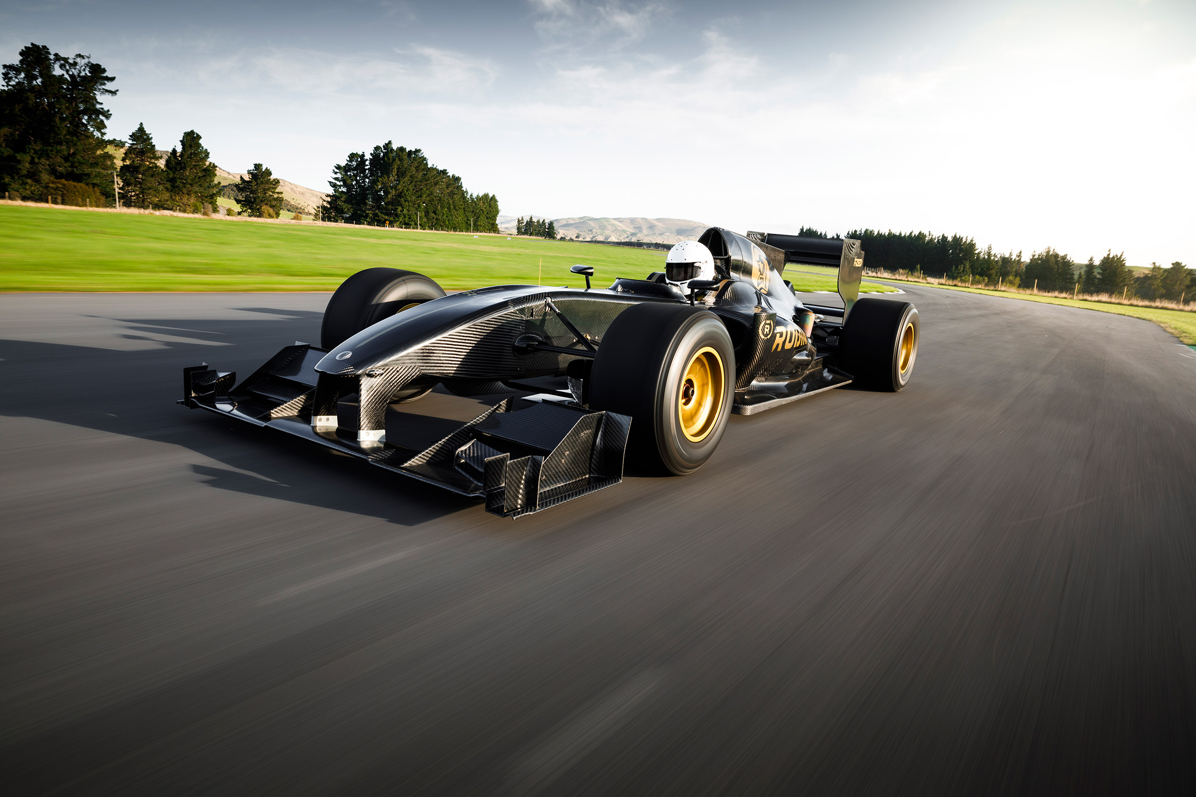 Rodin FZED Is A Kiwi Single-Seater Based On A Lotus F1-Spec Racer