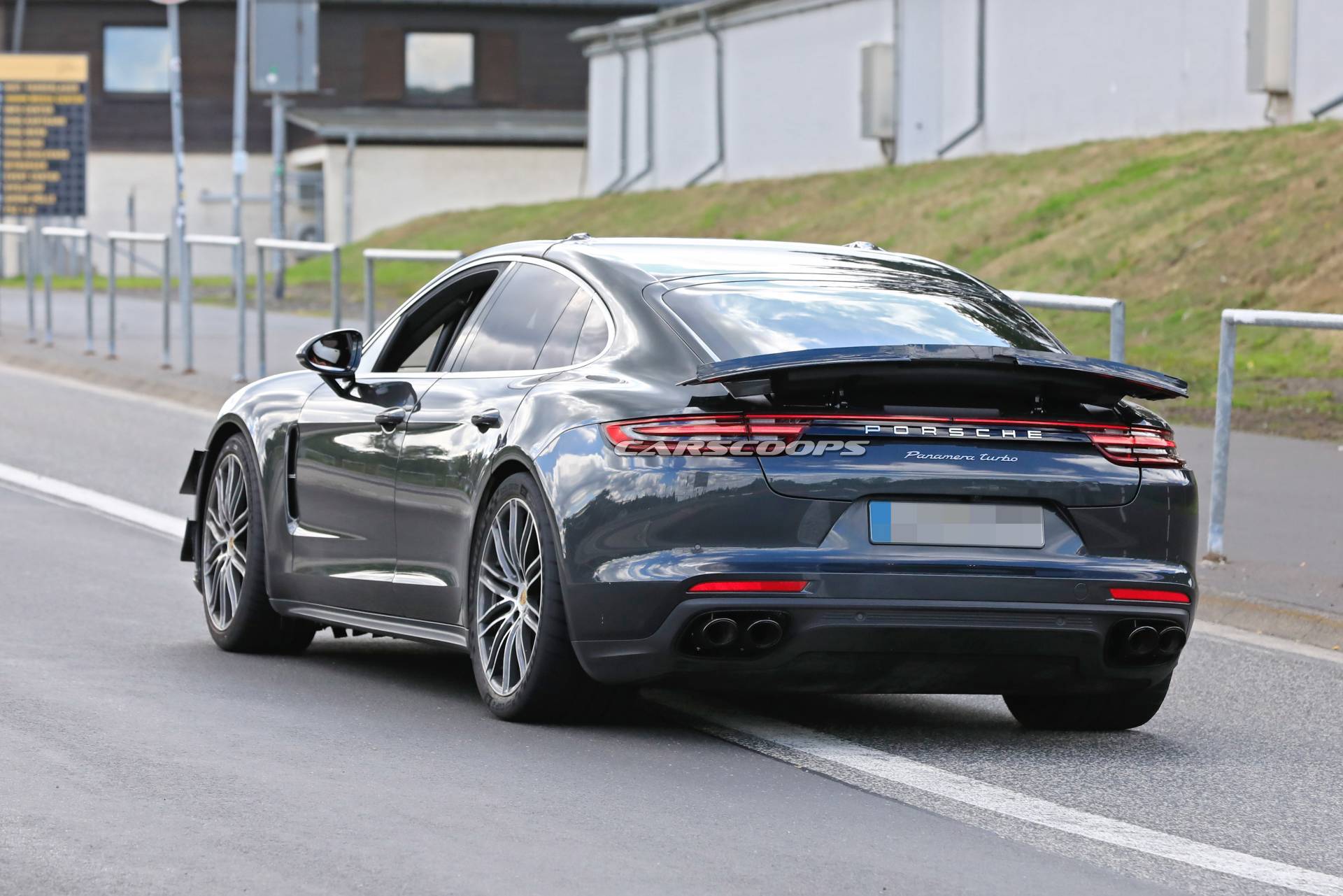 Mystery Porsche Panamera Turbo Prototype Looks Extreme, Could Pack 820 HP