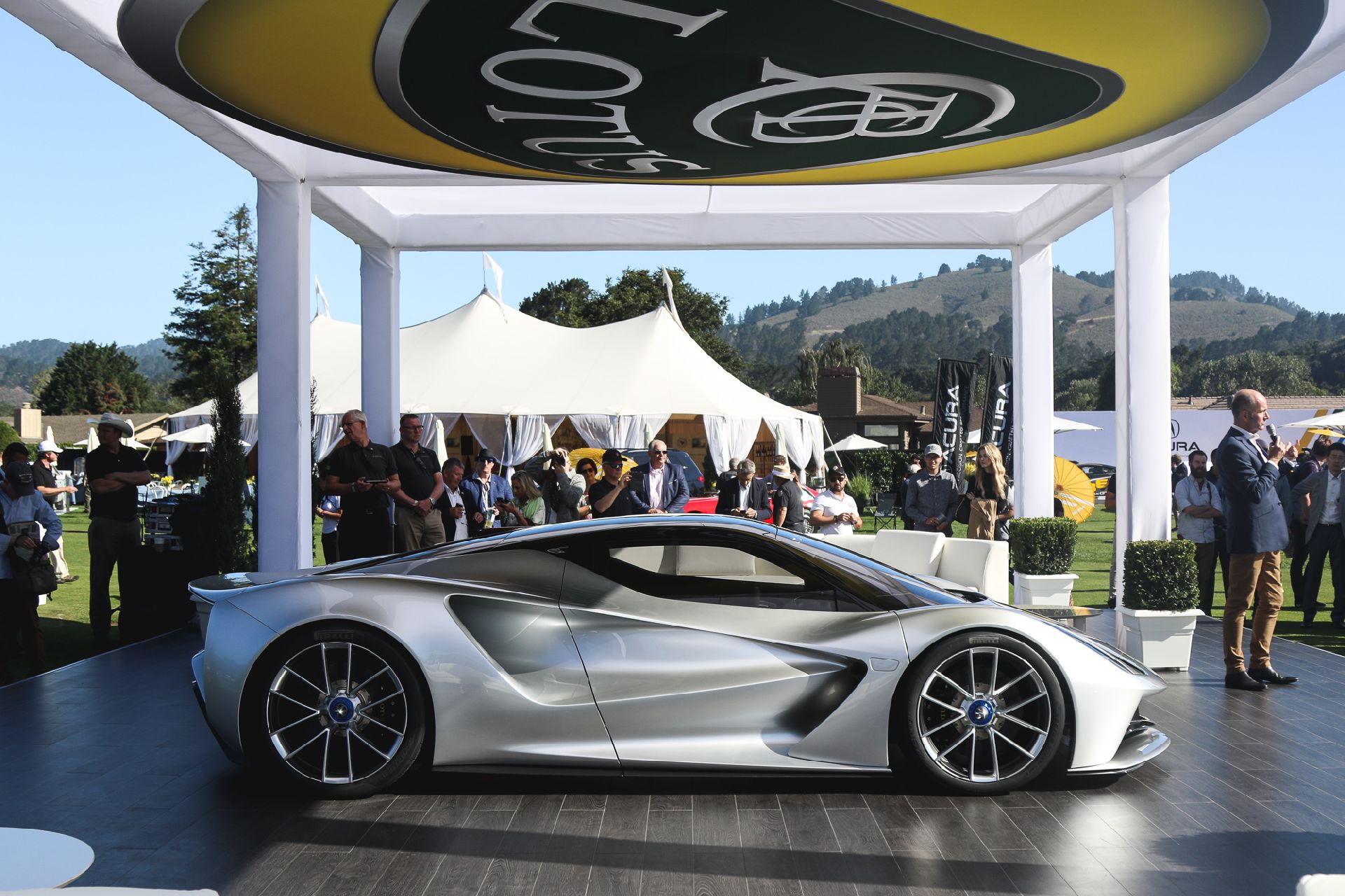 Lotus Evija Sets Hearts Racing During Pebble Beach Debut