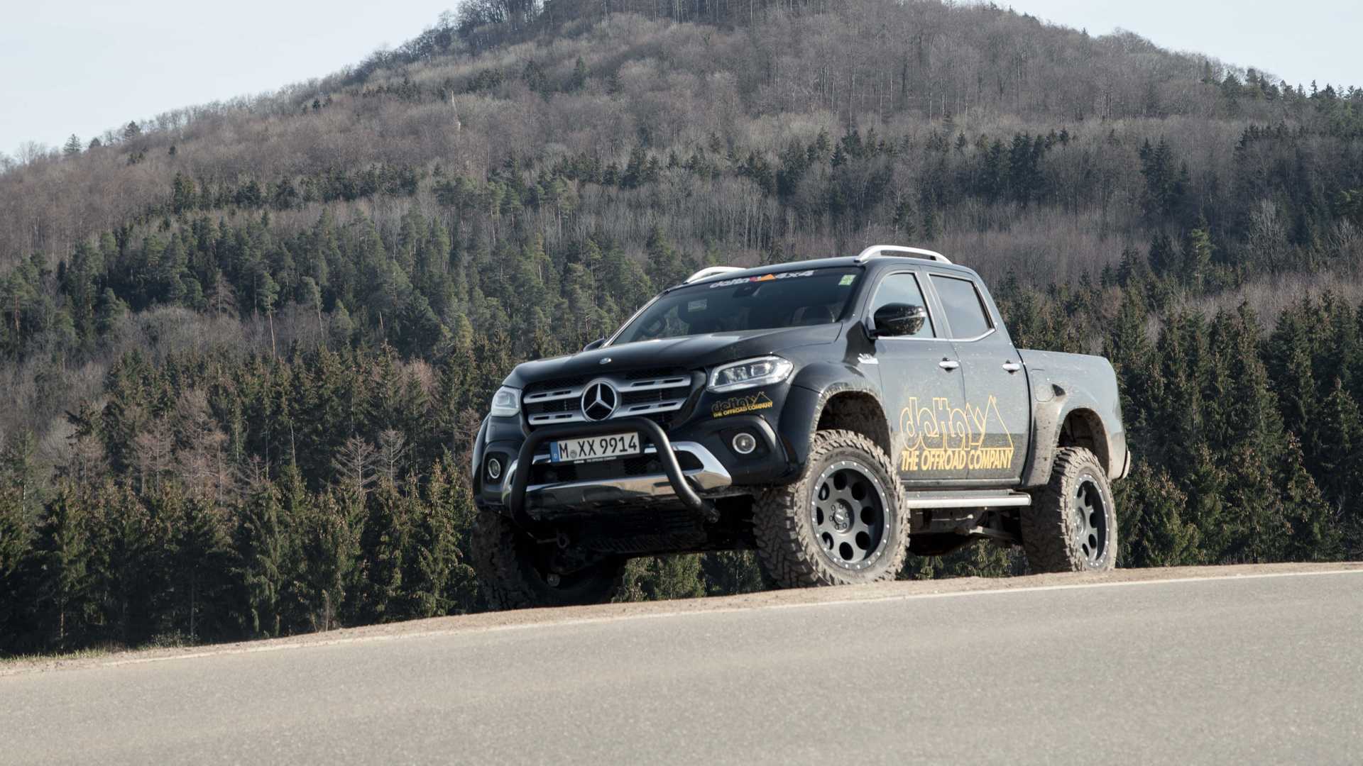 Delta 4×4 Creates An Insane Mercedes X-Class Off-Roader