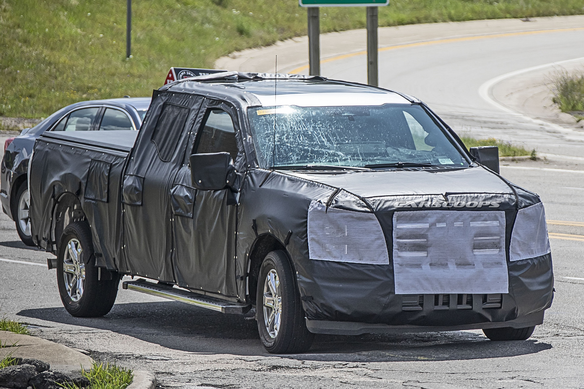 2021 Ford F-150: New Spy Shots Show Next-Gen Truck Wearing An All-Black Suit