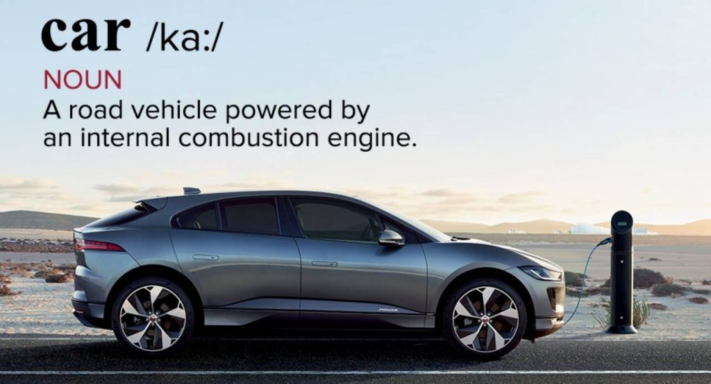 Jaguar Finds Current Dictionary Definition Of “Car” Outdated, Wants It Changed