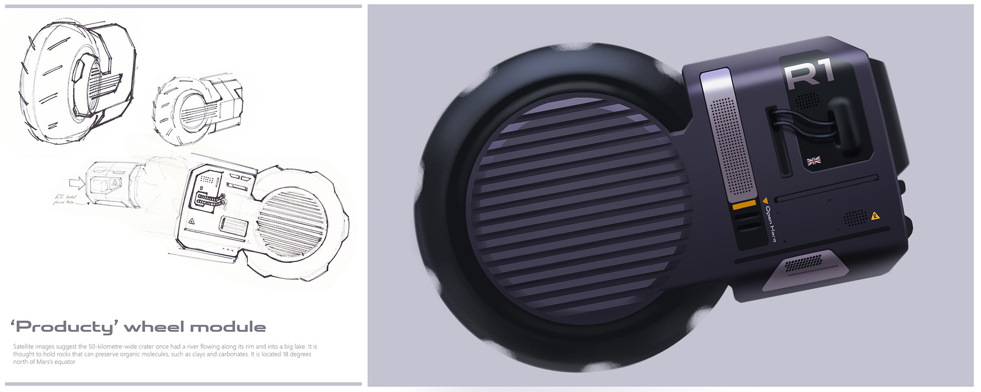 If Land Rover Built A Vehicle To Explore Mars, It Could Look Like This