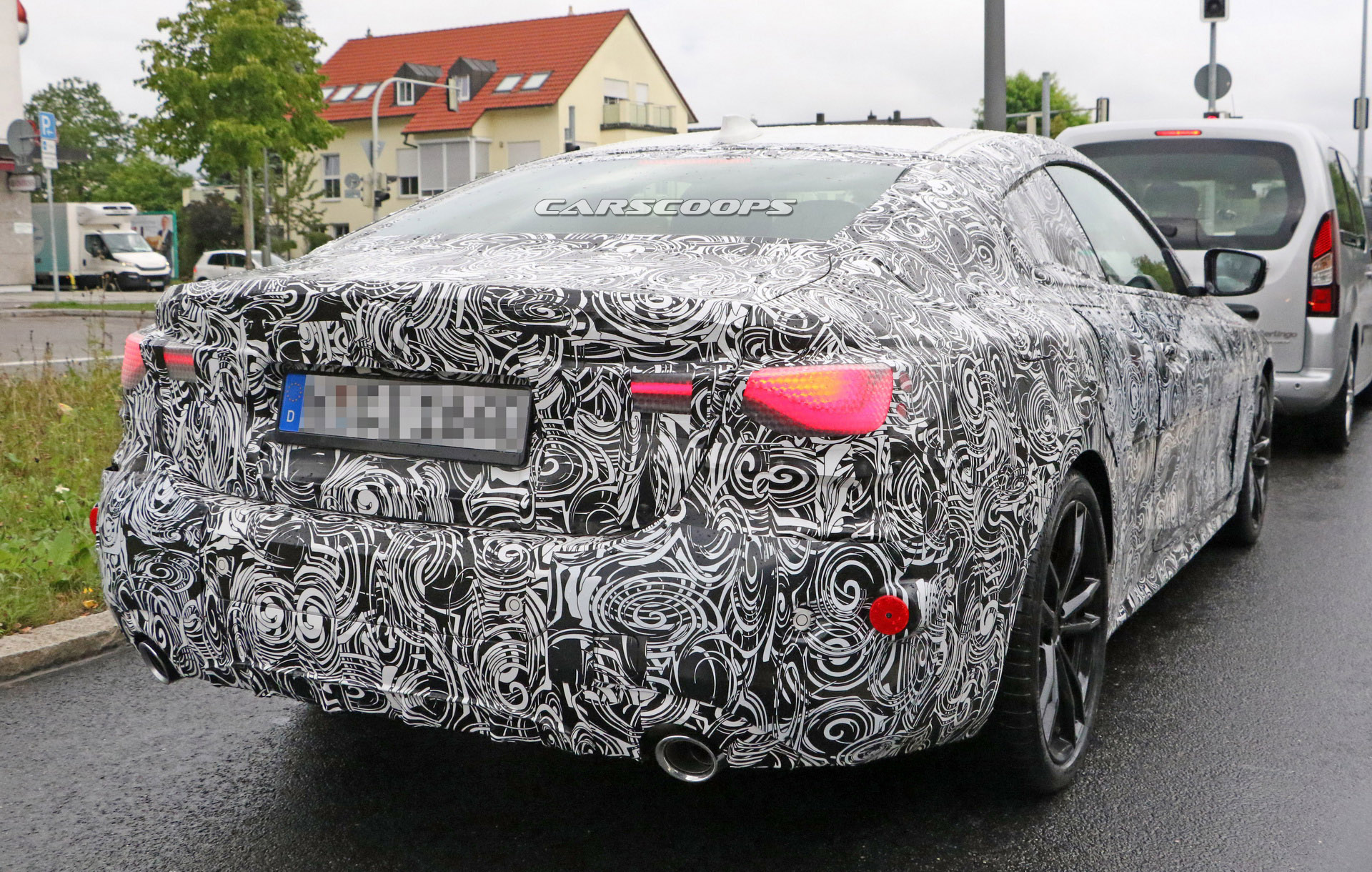 2020 BMW 4-Series Coupe Steps Off Transport Truck And Onto The Road