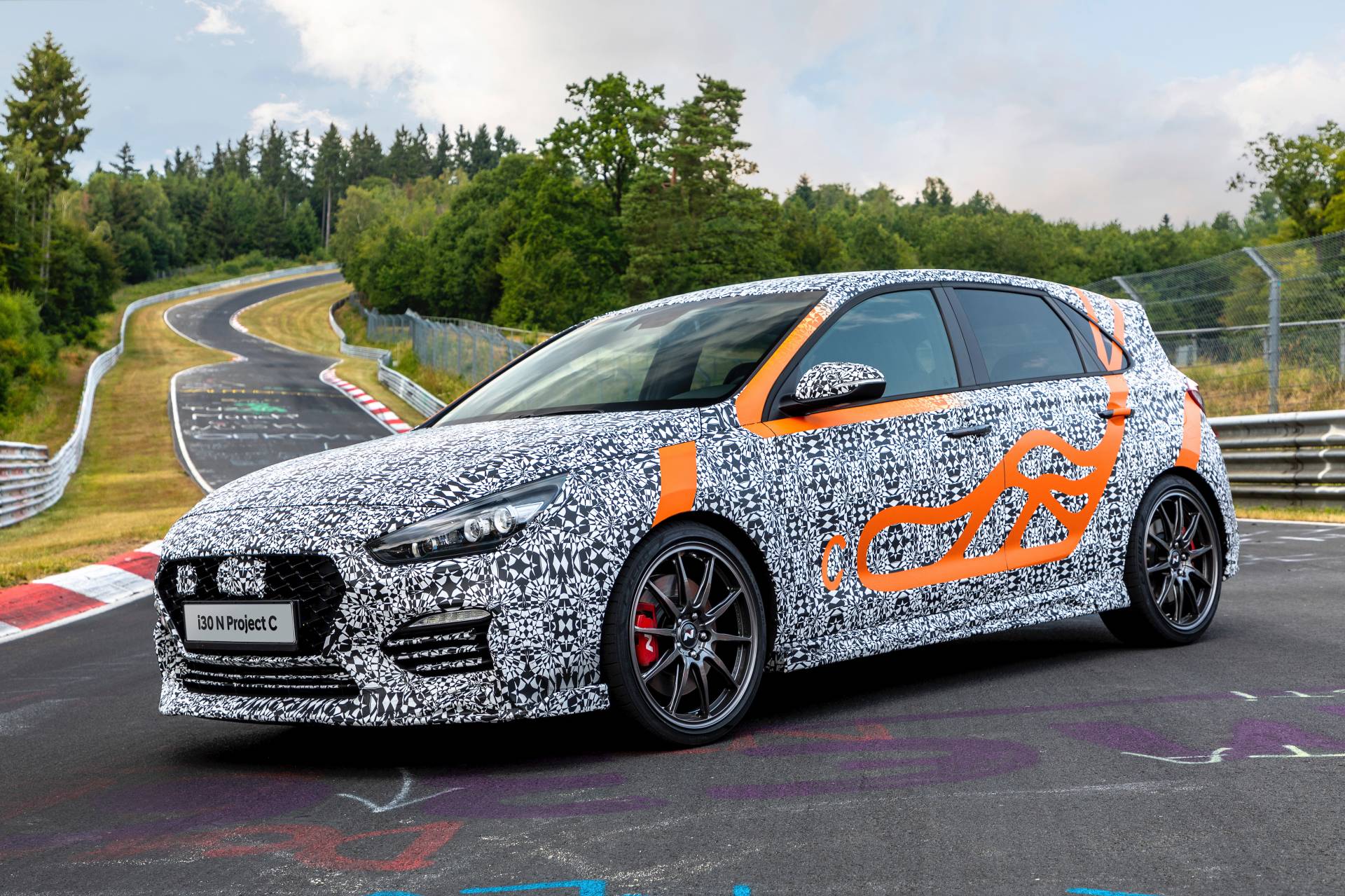 Hyundai i30 N Project C Lightweight Special Rushing To Frankfurt
