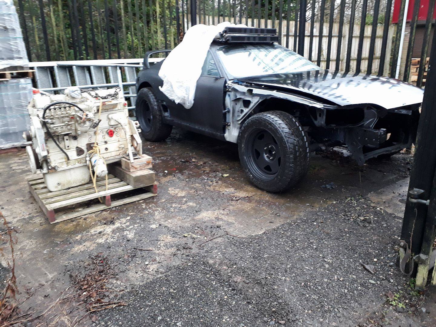 This Toyota Supra Mk4 Is Powered By A Turbo Cummins 5.9-Liter Diesel