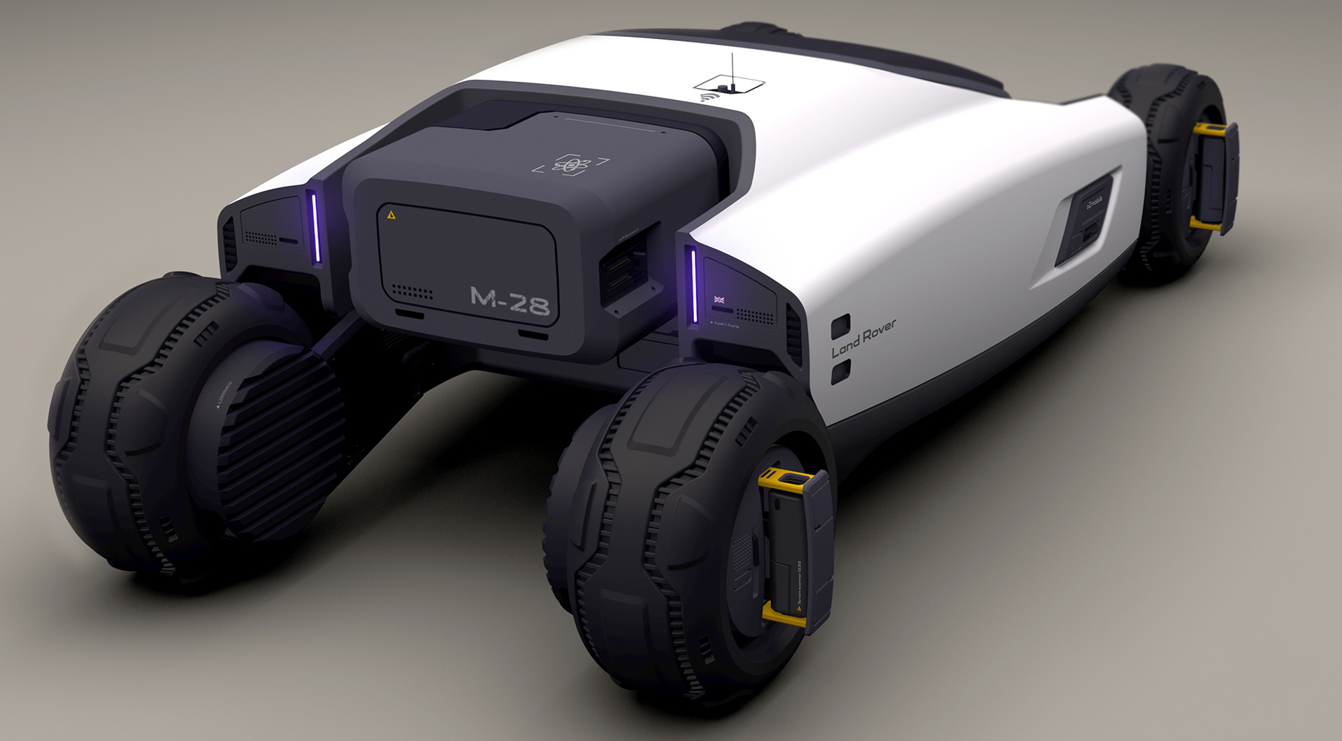 If Land Rover Built A Vehicle To Explore Mars, It Could Look Like This