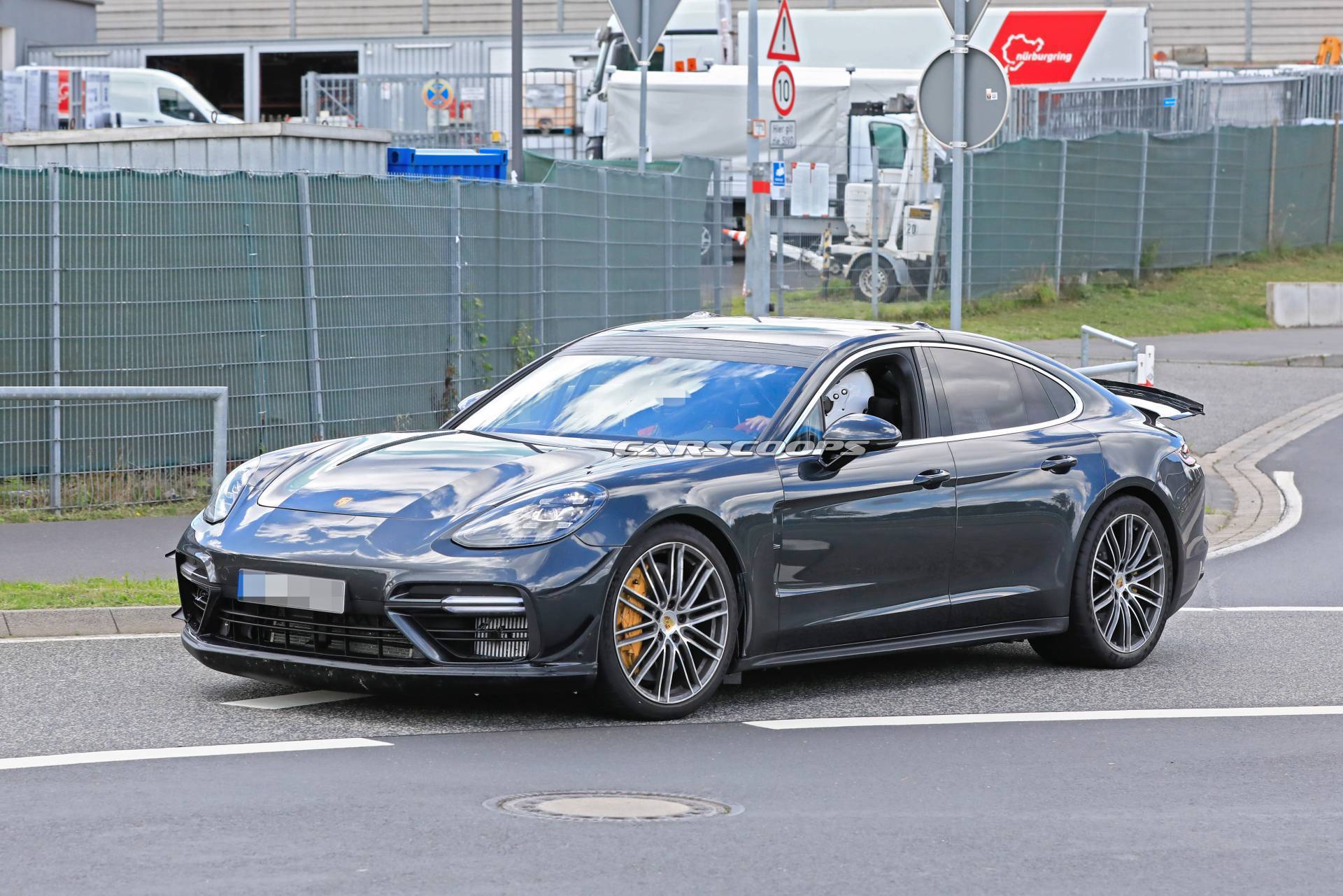 Mystery Porsche Panamera Turbo Prototype Looks Extreme, Could Pack 820 HP