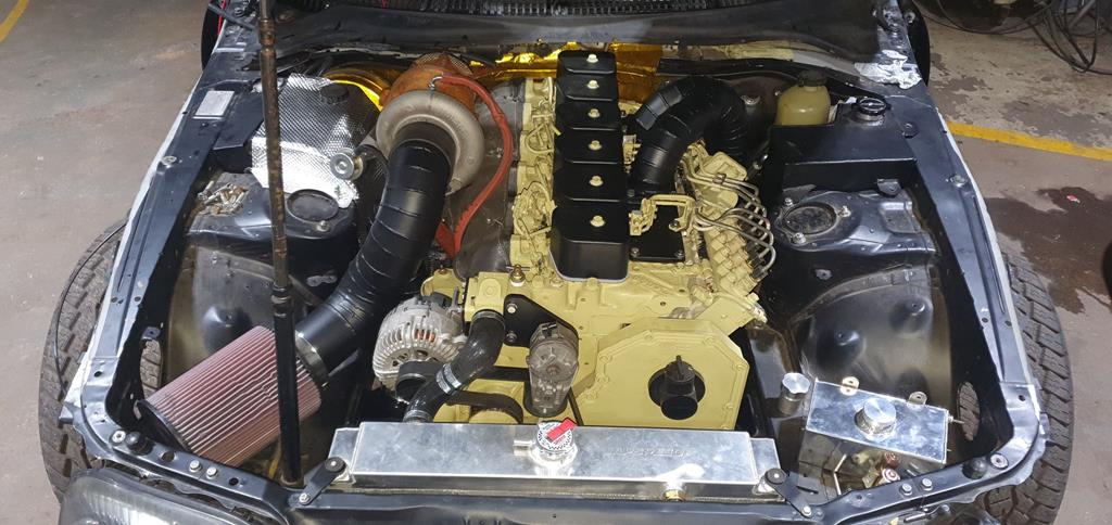 This Toyota Supra Mk4 Is Powered By A Turbo Cummins 5.9-Liter Diesel