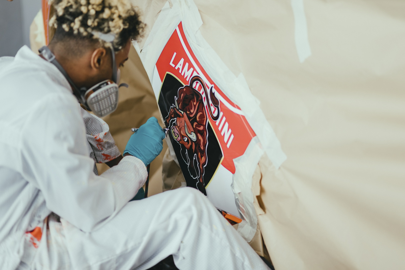 Lamborghini Aventador S Art Car Salutes Monterey Car Week Attendees