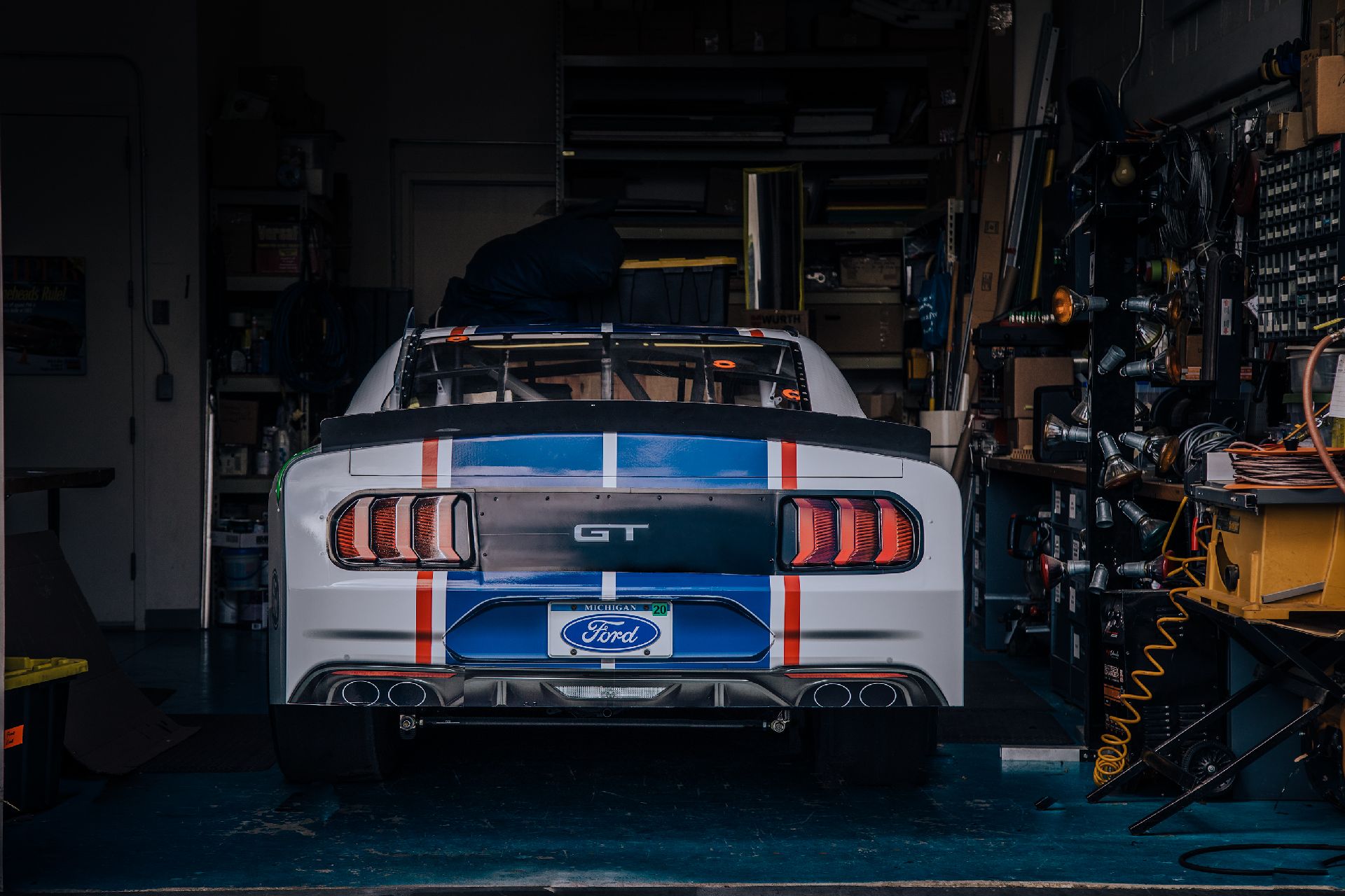 Ford Reveals Its Updated 2020 Mustang <s>Graphics</s> Racer For NASCAR