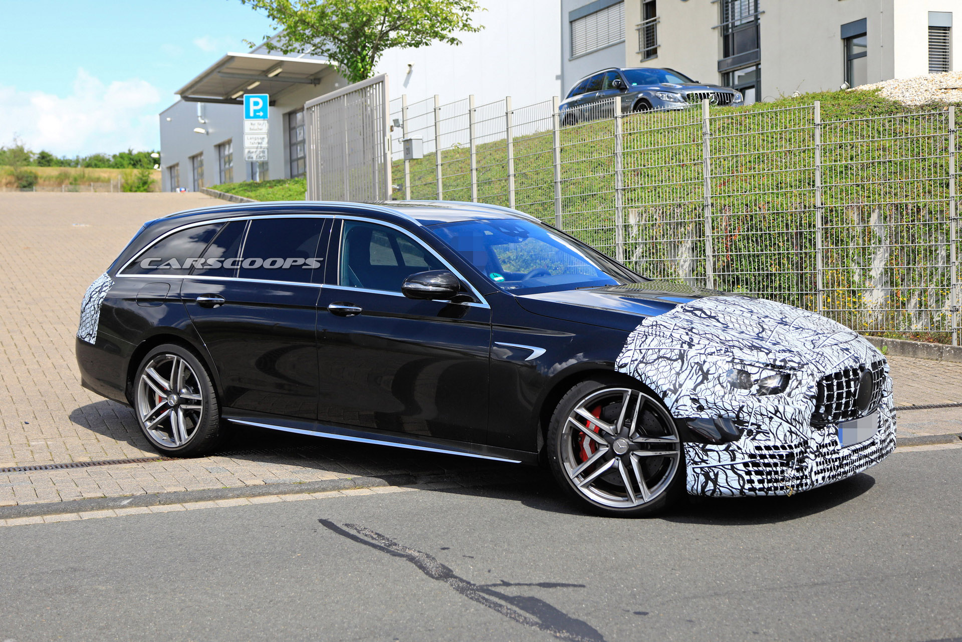 2020 Mercedes-AMG E63 Estate Straps On Production Front End In Time For Track Tests